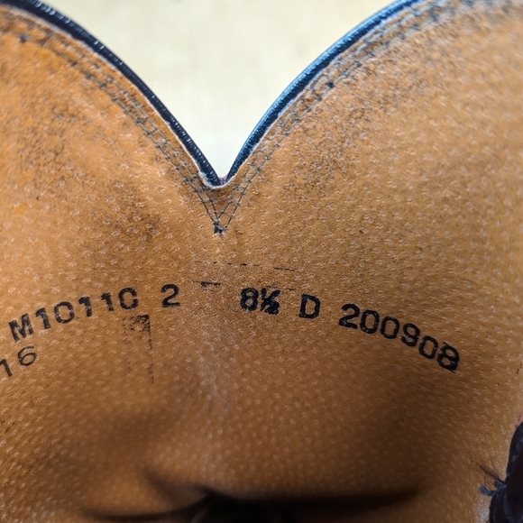 Lucchese Boots men's size 8.5D black cherry leather classic Western cowboy boots - Picture 13 of 13